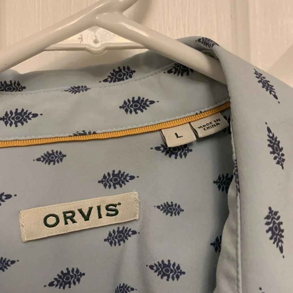 Orvis womens Tech Travel Shirt Size L  NICE! - Picture 4 of 8